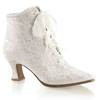 Fabulicious - VICTORIAN30 Ankle boots - White Product image